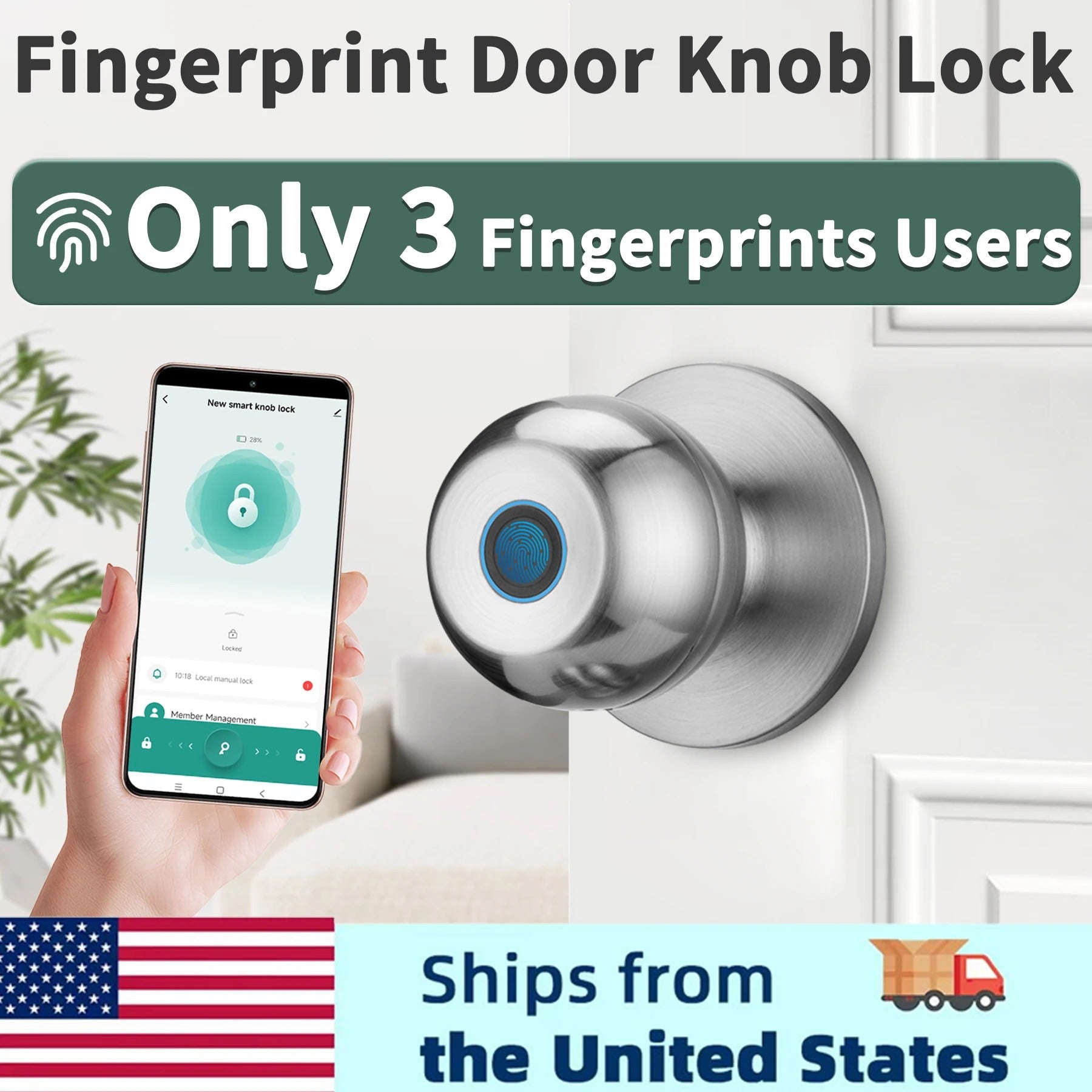 Fingerprint Lock Door