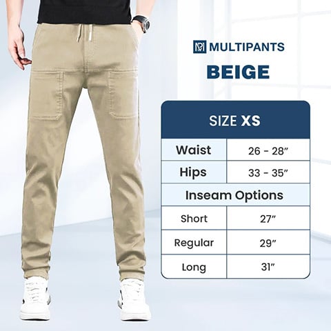 MultiPants – High Stretch Multi-pocket Durable Cargo Pants