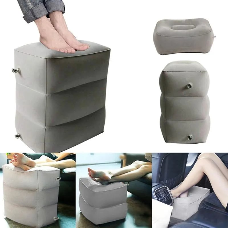 Pillow Inflatable Trave Foot Rest