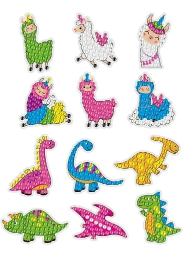 DIY children's free stick cartoon diamond painting