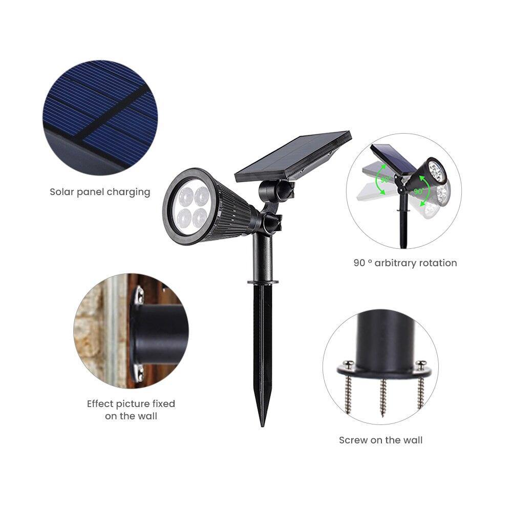 Garden Solar Spotlight