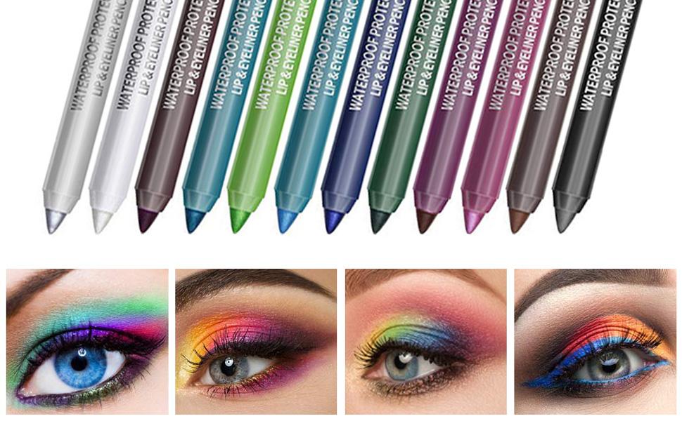 Long Lasting Waterproof Eyeliner Pencil Fashion Eye Makeup Cosmetics