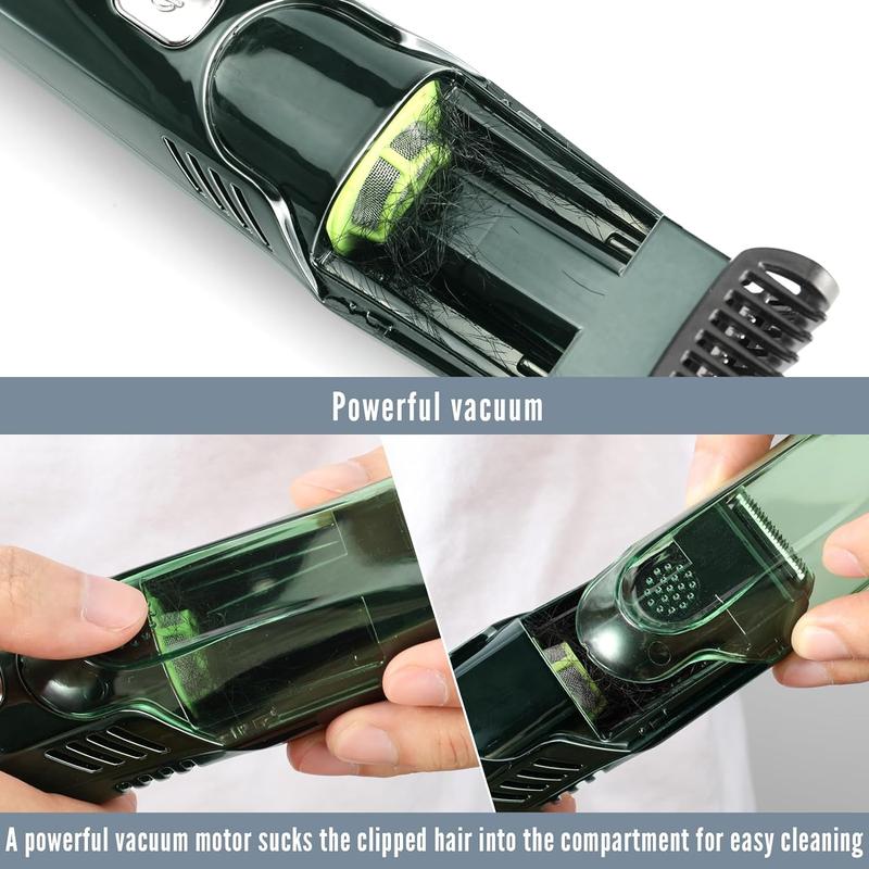 Vacuum Beard Shaver for Men