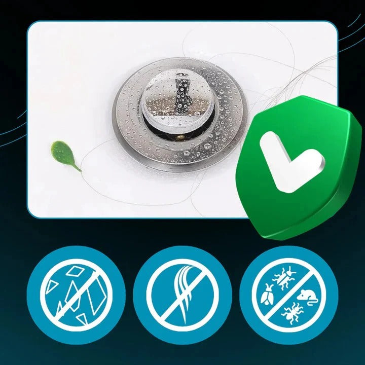 Odor Isolation Pop Up Sink Stopper