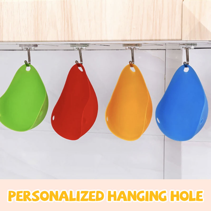 1 SET(5 PCS) Silicone Egg Mold