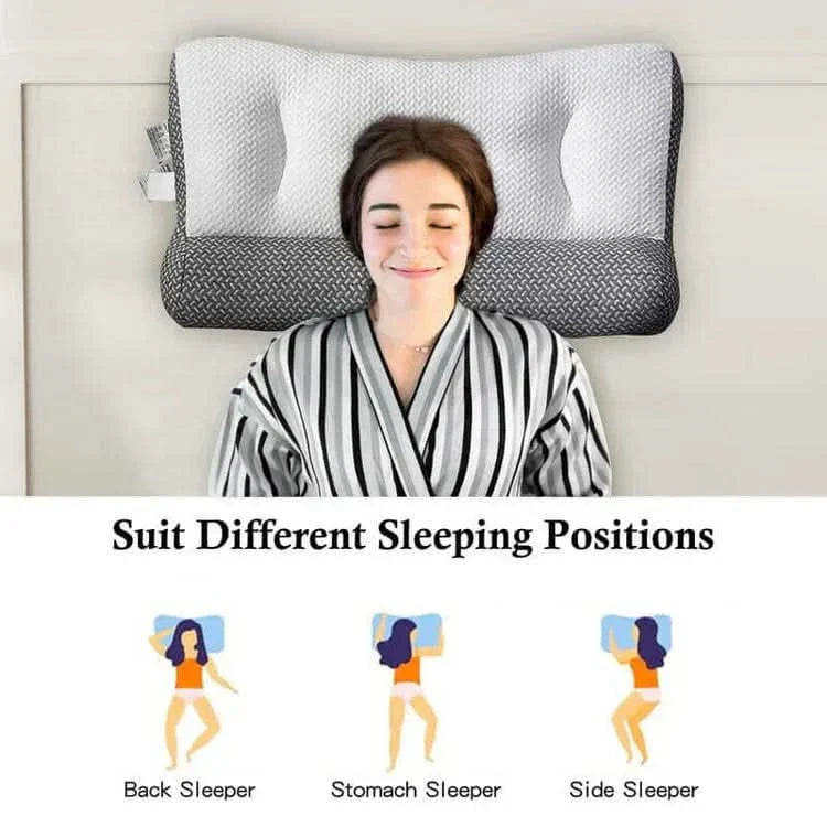 Comfort Neck Pillow for Side and Back Sleeper Support