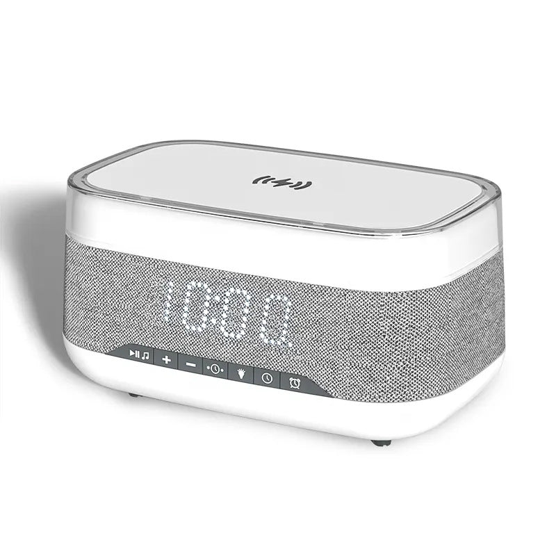 Intelligent Multifunctional Alarm Clock Power Bank Bluetooth Speaker