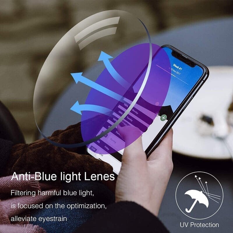 2025 New Sapphire high hardness anti blue light intelligent glasses