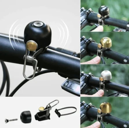 Powerful Clear Sound Retro Stainless Steel Bicycle Bell