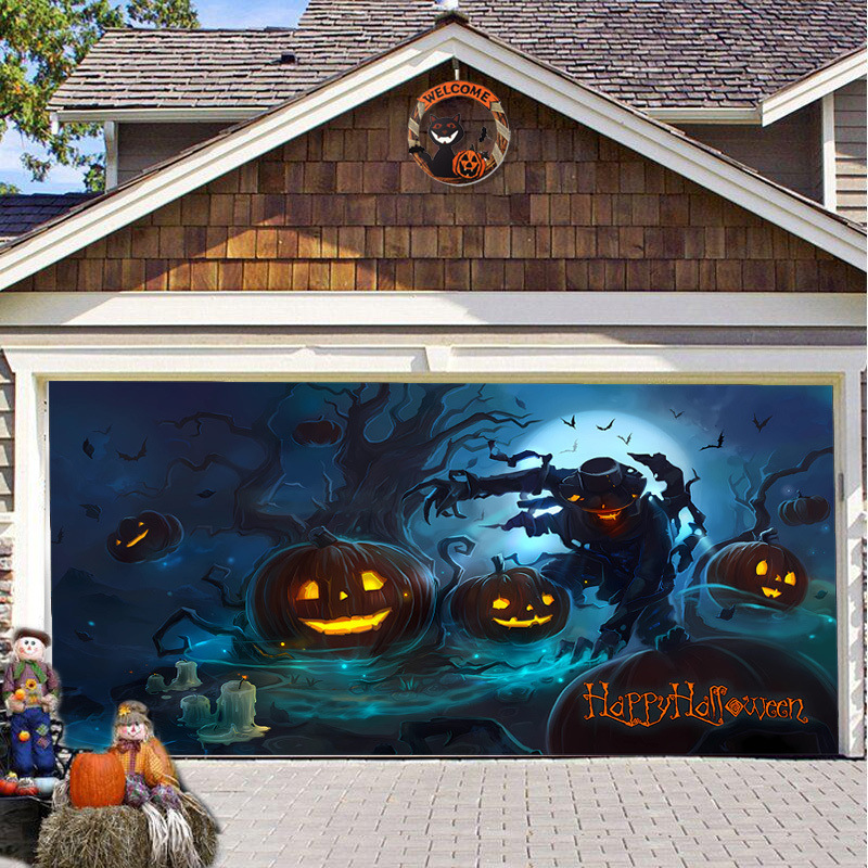 2024 Garage Door Halloween Cover