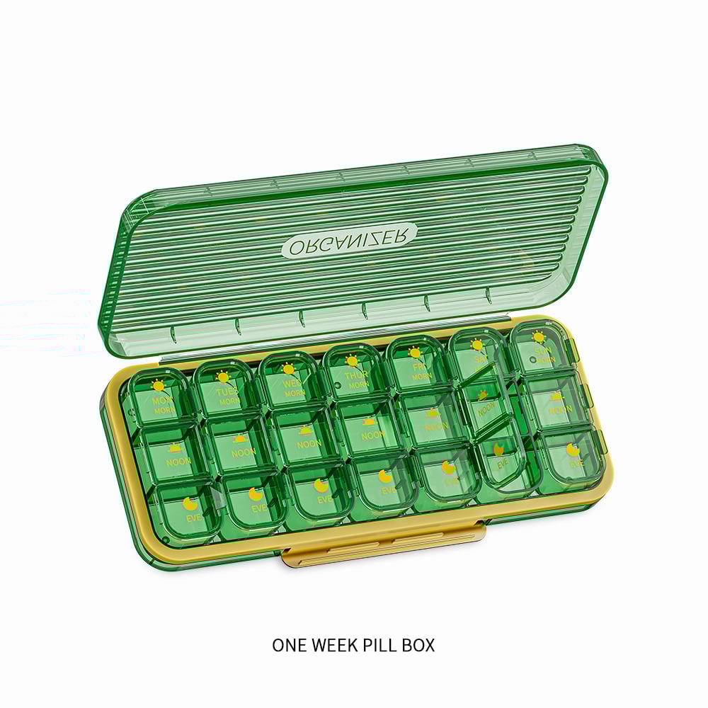 Weekly (7-Day) Pill Box