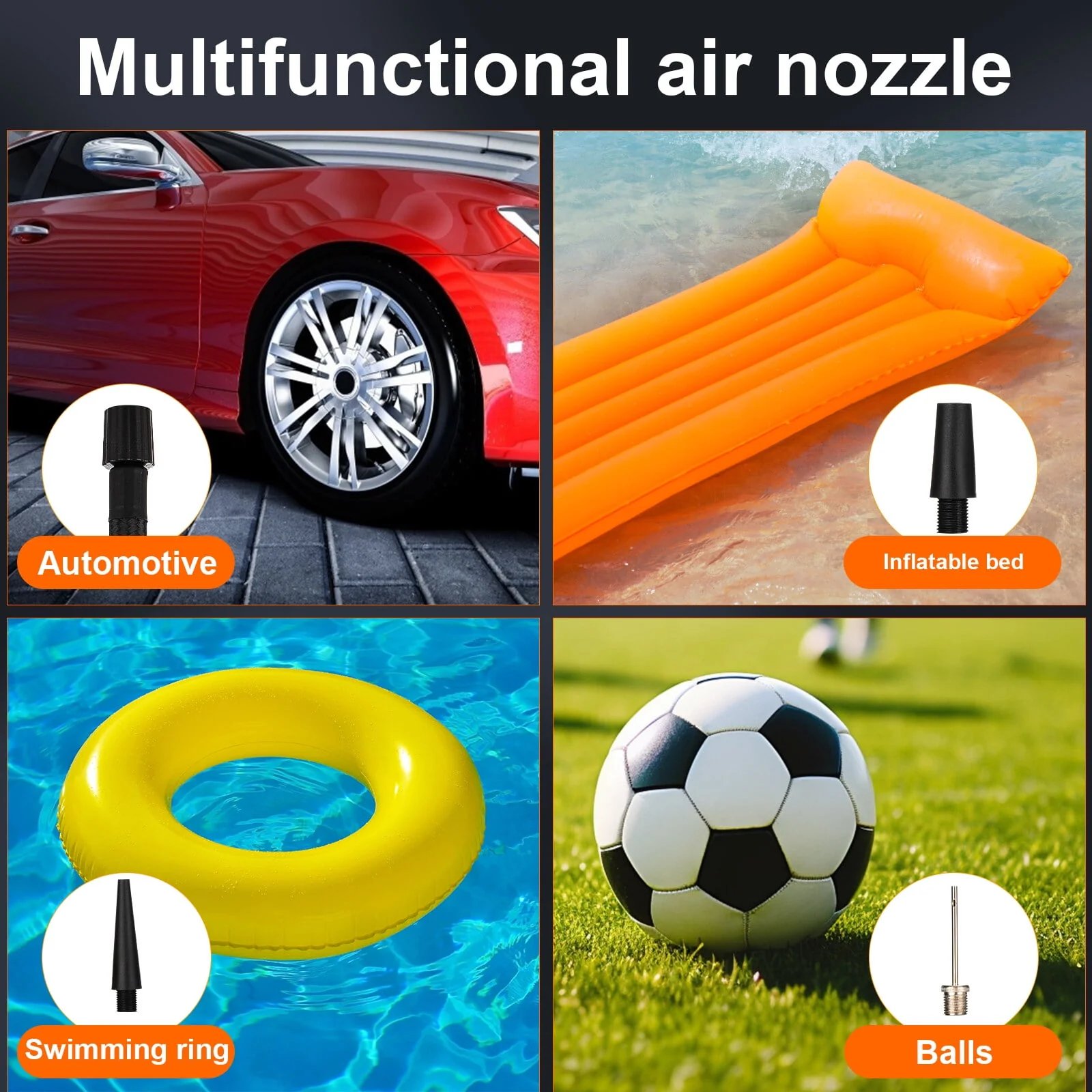 Tire Inflator Portable Air Compressor