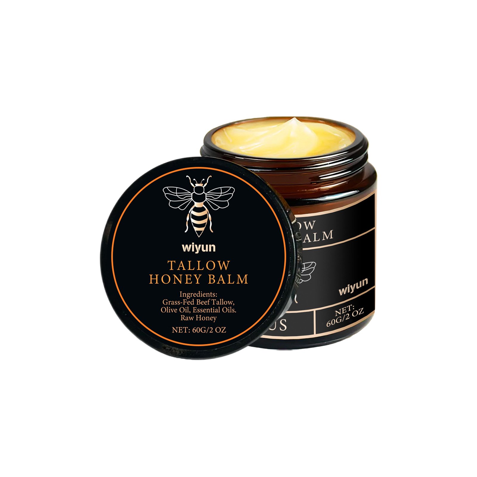 Organic Grass Fed Beef Tallow Balm
