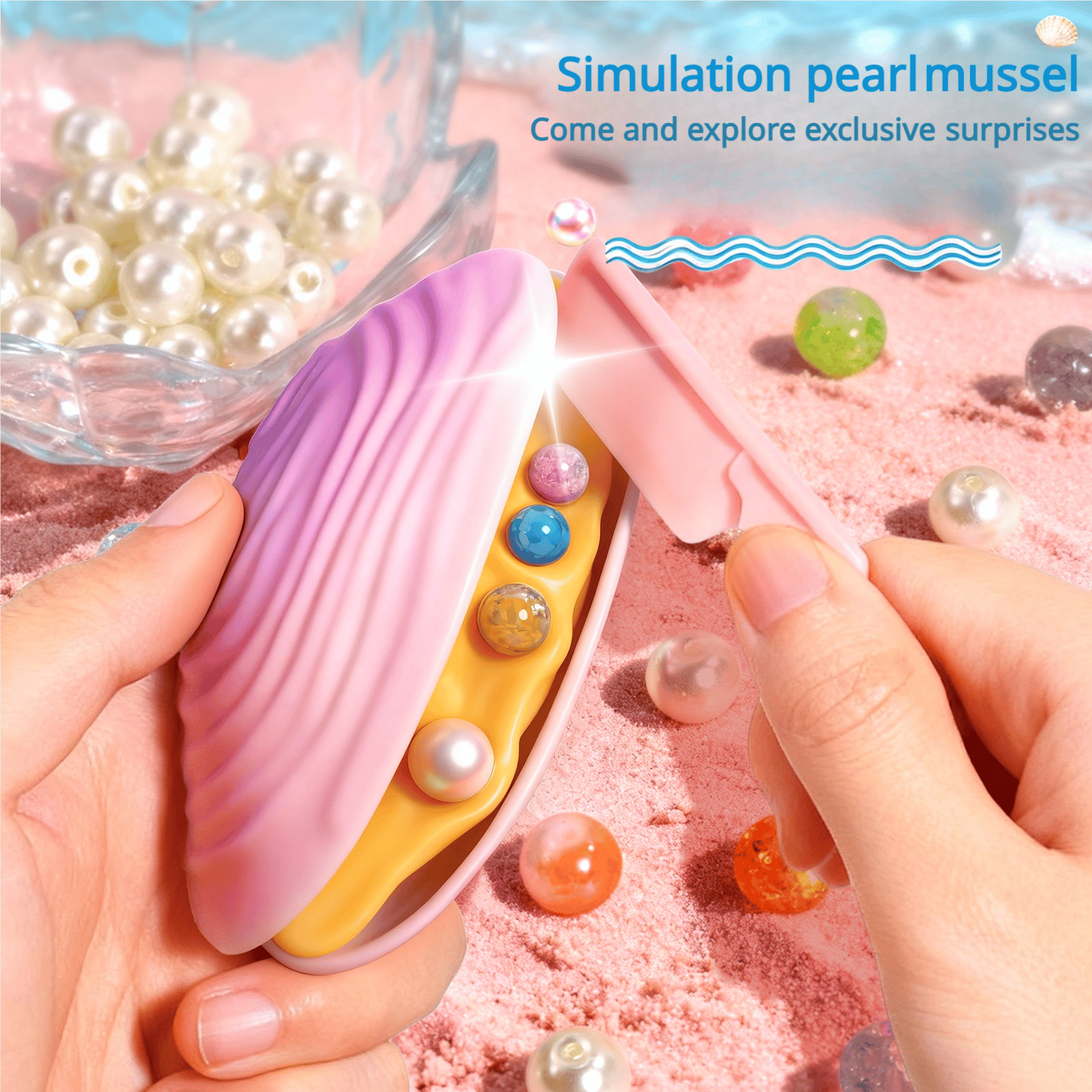 DIY Pearl Jewelry Kit - Complete Bead Making Set for Girls Creative Gift