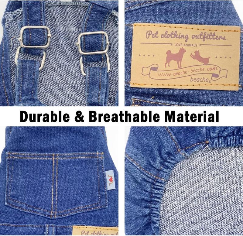 Adjustable Fit Pet Overalls