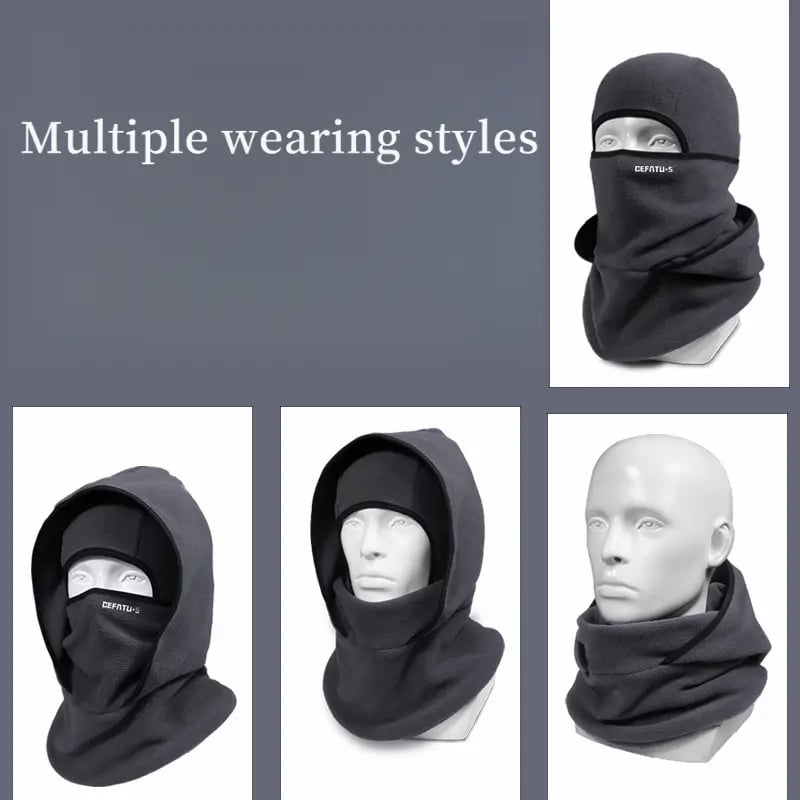 Outdoor Winter Warm Hat Neckband Integrated Cycling Mask Sports Ski Head Cover
