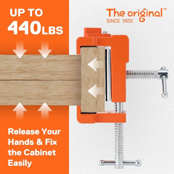 Cabinet Installation Claw Clamp