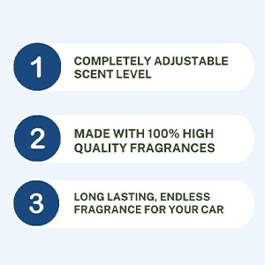 Oils, Scents Fragrance Aromatherapy Automobile Diffuser, Long Lasting Car Diffuser Bottle 2 Pack