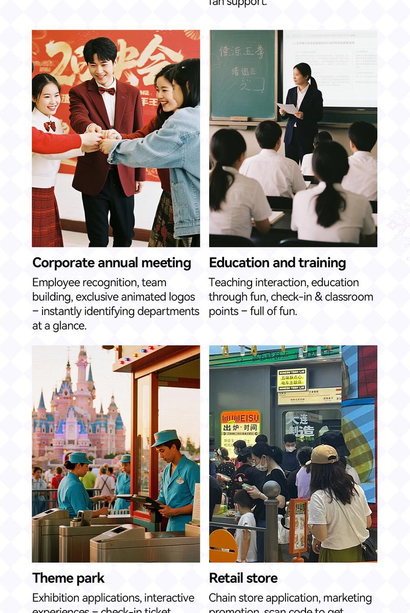 Digital Badge Photo Video GIF Display Screen Pins Pixel Touchscreen Lightweight 