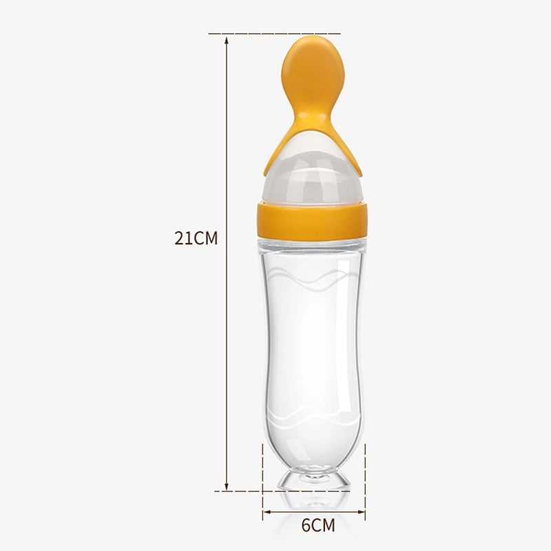Squeezable Baby Spoon Bottle