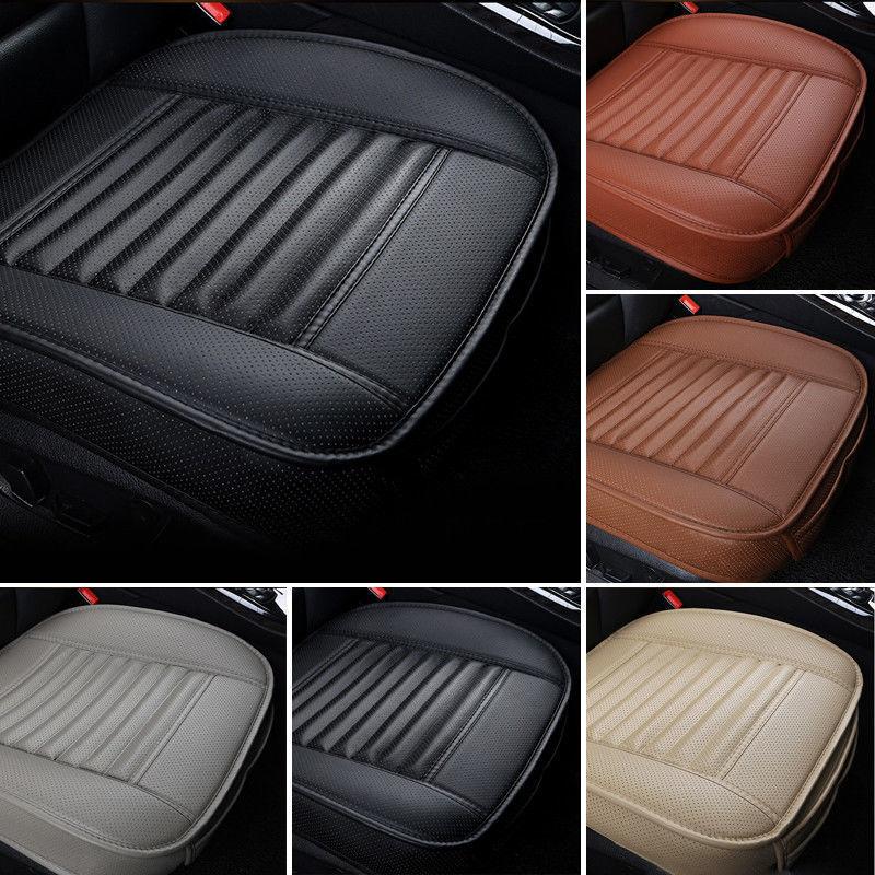 Leather Charcoal Car Seat Cushion