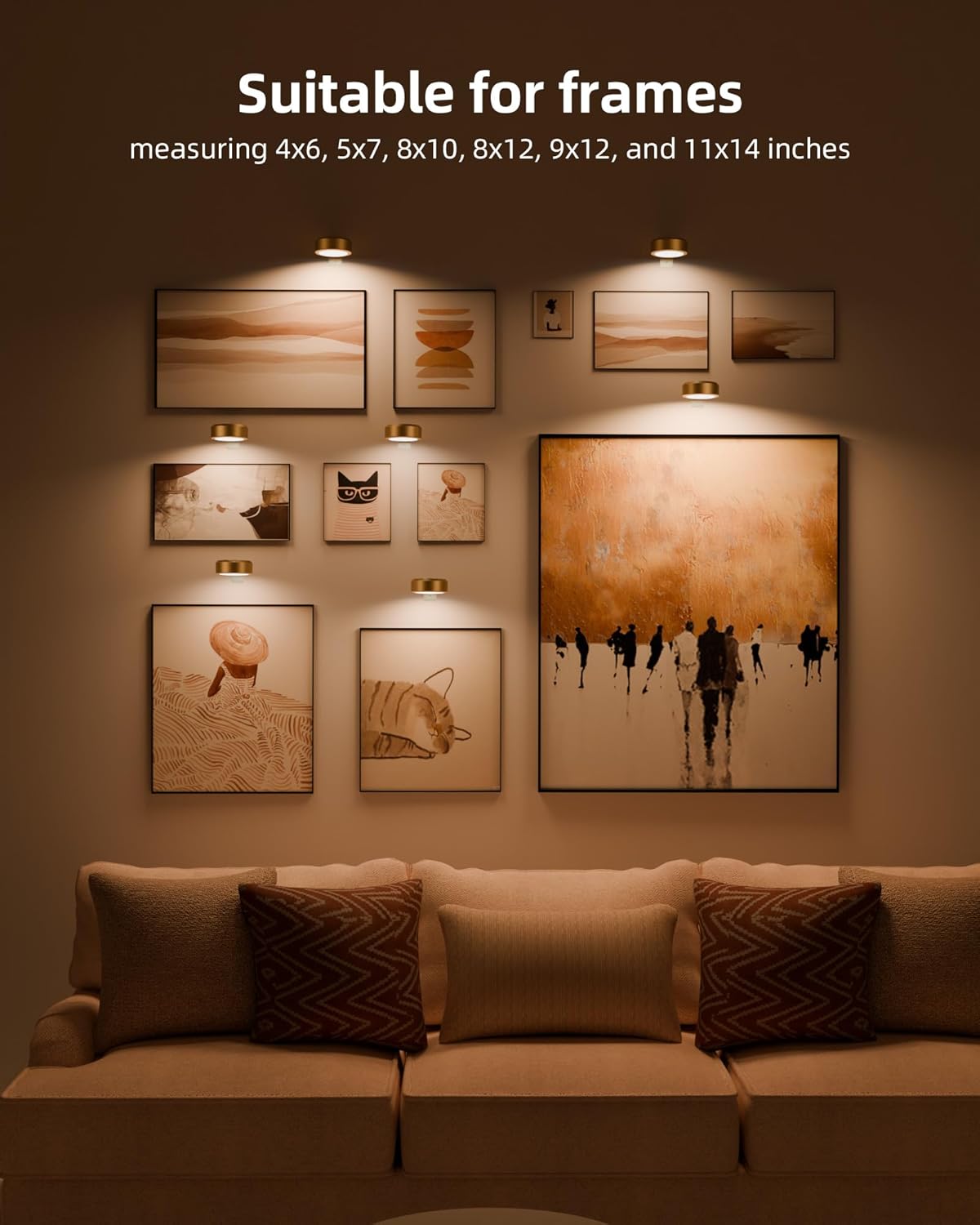 ✨Last Day 49% OFF - Magnetic Painting Light with 13 Lighting Modes