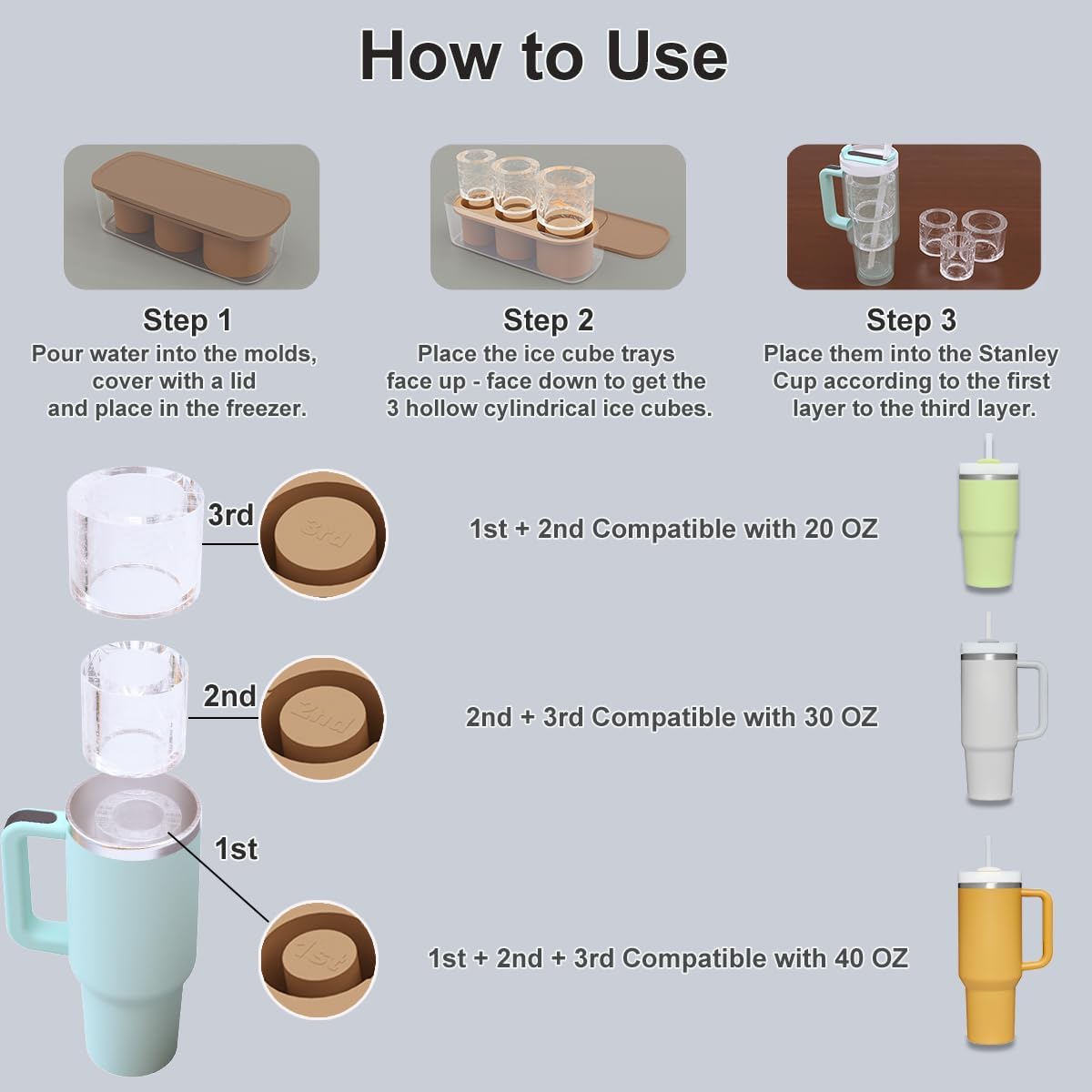 Large Capacity Ice Making Mold