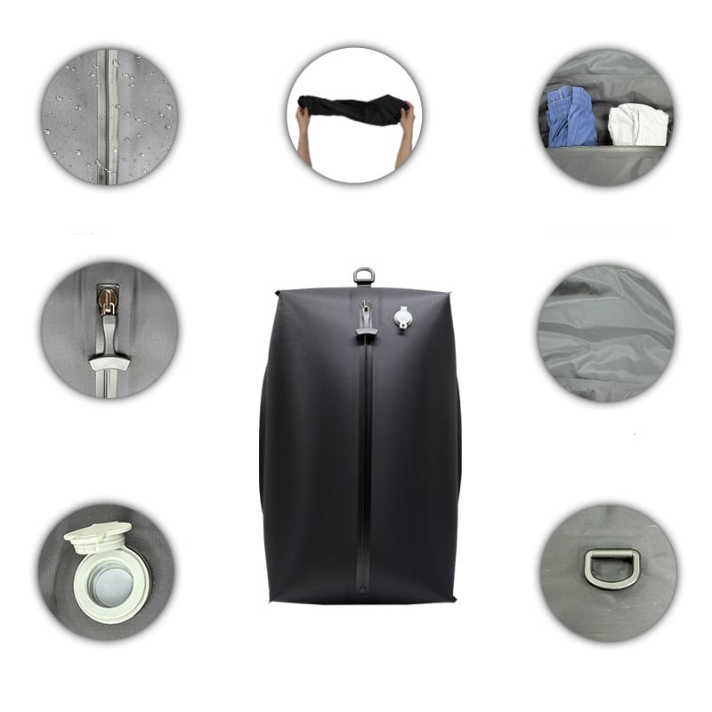 Travel Smart! Vacuum Storage Set Saves 60% Space 