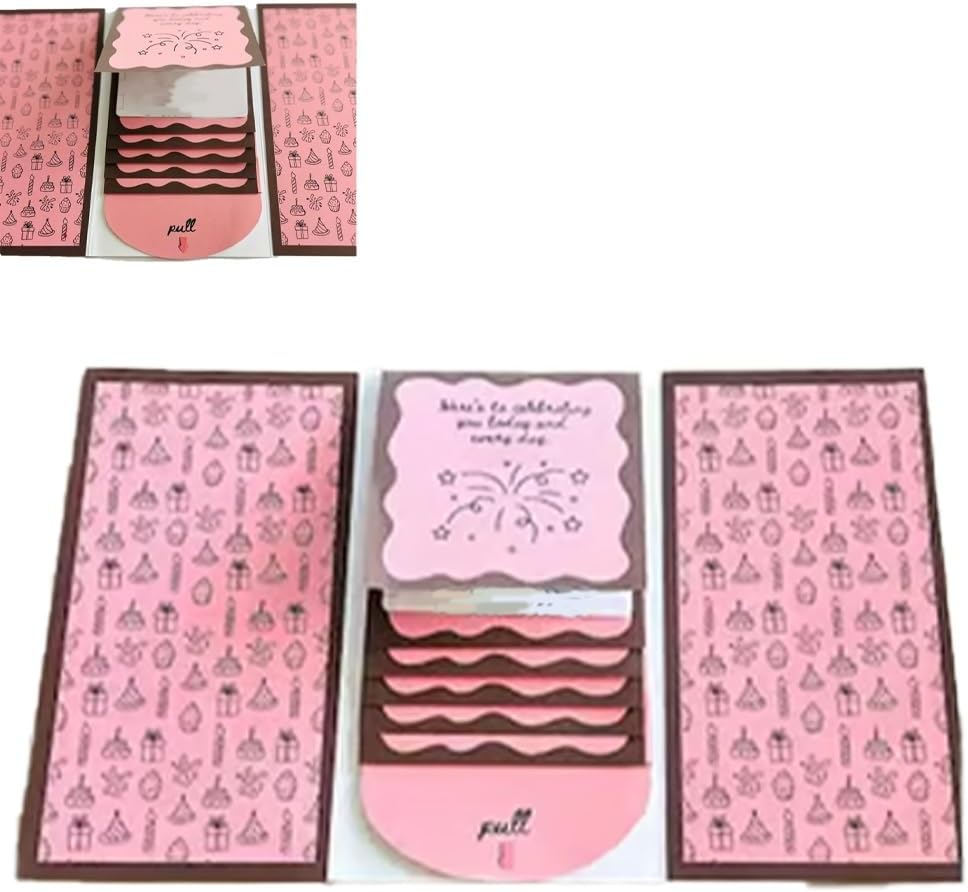 Handmade Christmas Gift Card Holder Book