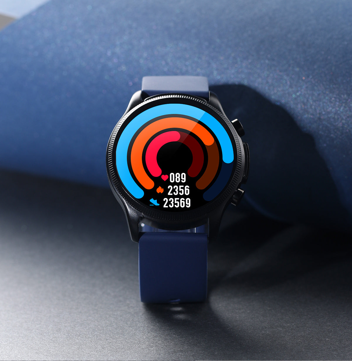 Blood Glucose Monitor HD Touch Chest Patch Instant ECG Analysis Sports Smart Watch