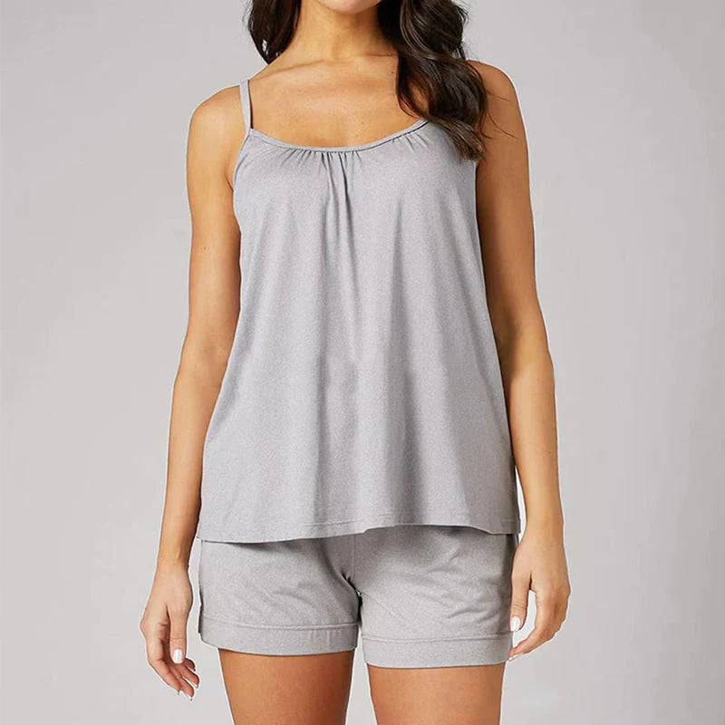 2024 Loose-fitting Tank Top With Built-in Bra