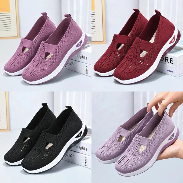 Women's Woven Breathable Soft Sole Shoes