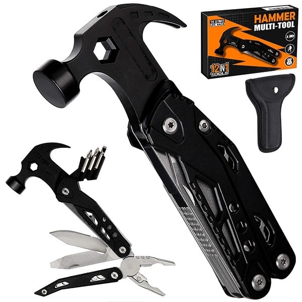 18-in-1 Special Outdoor Portable Multi-Function Mini Safety Hammer
