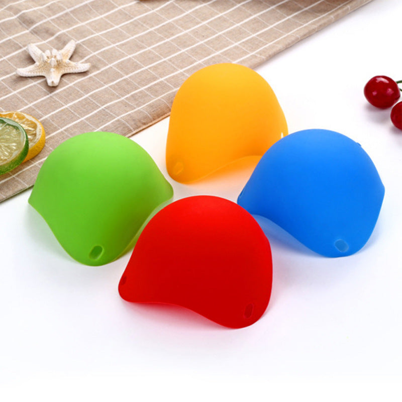 1 SET(5 PCS) Silicone Egg Mold
