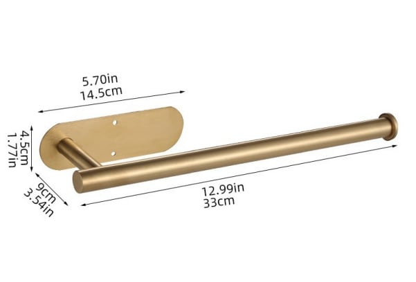 Under Cabinet Paper Towel Holder | No-Drill Mounting | Maximize Counter Space