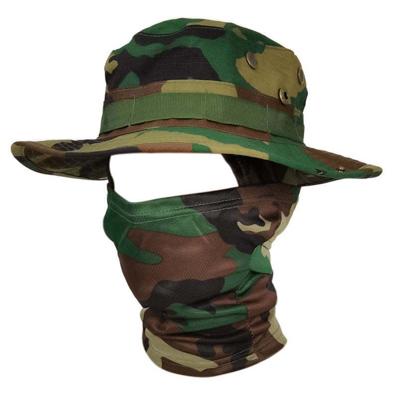 Hot Selling Now & Cooling Neck Gaiter Face Mask Boonie Hat Set!