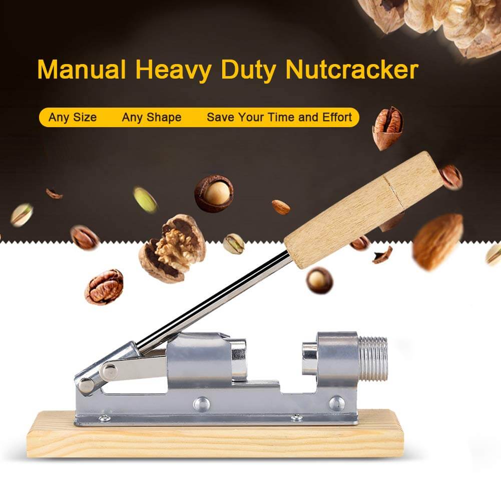 Hand Push Mechanical Walnut Clip