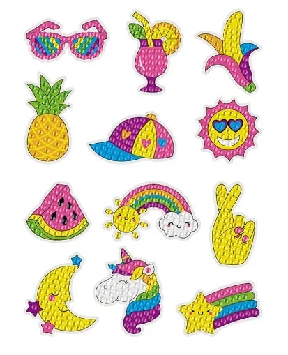 DIY children's free stick cartoon diamond painting