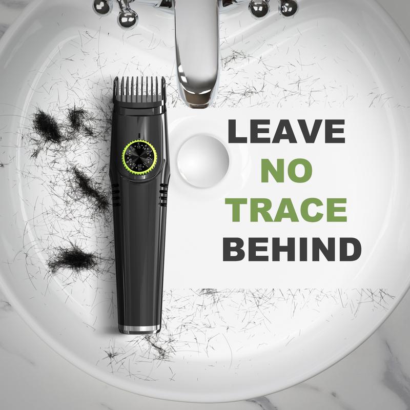 Vacuum Beard Shaver for Men