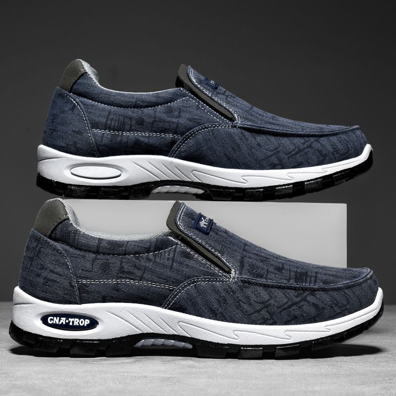 Men's  Slip-On Orthopedic Shoes– Arch Support Sneakers for Casual Shoes, Lightweight Walking Shoes for Foot and Heel Pain Relief