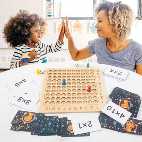 Wooden Montessori Multiplication Board Game (UP TO 50% OFF)