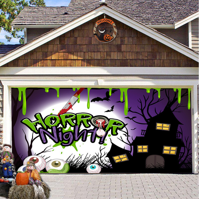 2024 Garage Door Halloween Cover