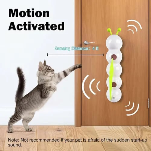 🎅Christmas Sale 49% Off 🎄😽Smart Interactive Electric Caterpillar Cat Toy