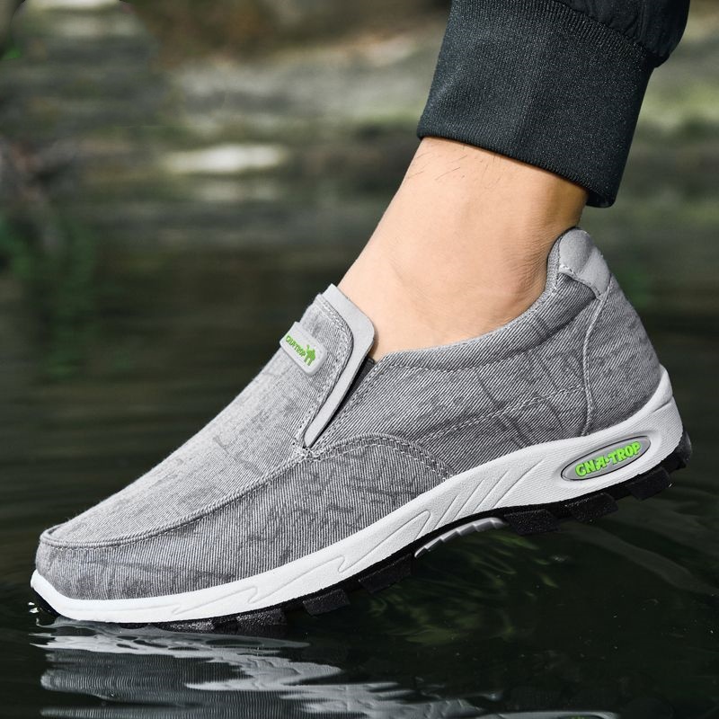 Men's  Slip-On Orthopedic Shoes– Arch Support Sneakers for Casual Shoes, Lightweight Walking Shoes for Foot and Heel Pain Relief