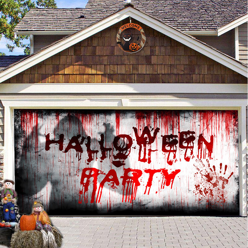 2024 Garage Door Halloween Cover