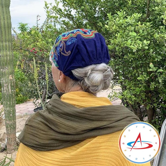 Handmade Embroidered Bandana Caps