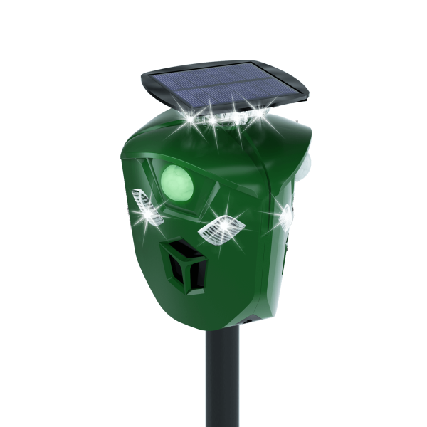 Three-ways Solar Animal Repeller (Pro Version)