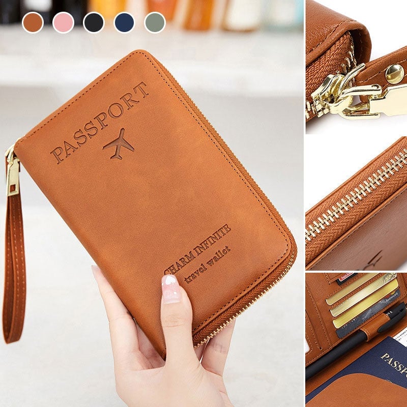 Multi-Functional RFID Passport Wallet