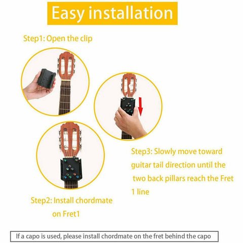 Guitar Learning Trainer For Beginners - Finger Exerciser with 30 Chord Playing Methods for Guitar Beginner