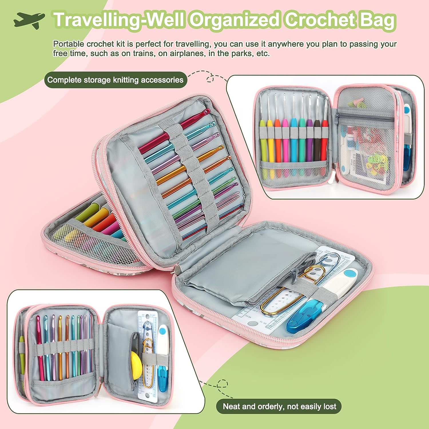 Hook & Stitch Craft Kit – 72pcs